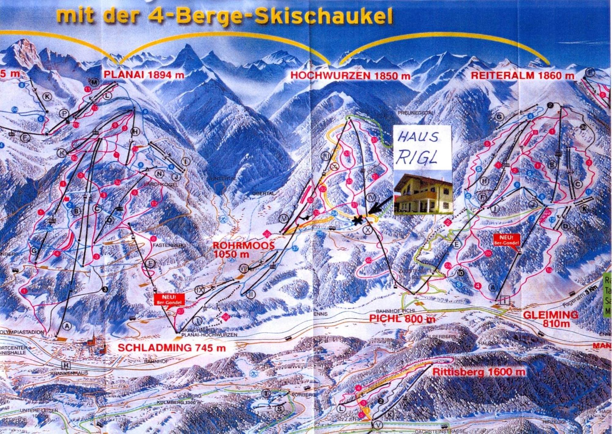 Apartament Haus Rigl Schladming Zewnętrze zdjęcie